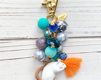 Charm para bolso de ratón Lenora Dame