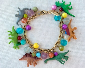 Lenora Dame Mini Dinosaur Charm Bracelet