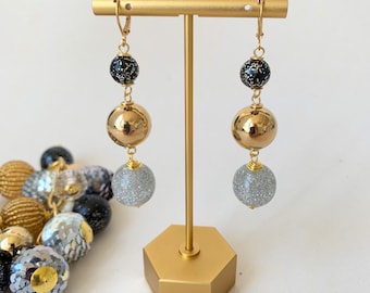 Lenora Dame New Year's Eve Drop Earrings