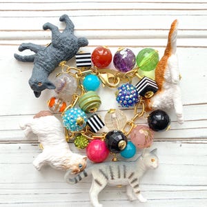 Lenora Dame Must Love Cats Bracelet