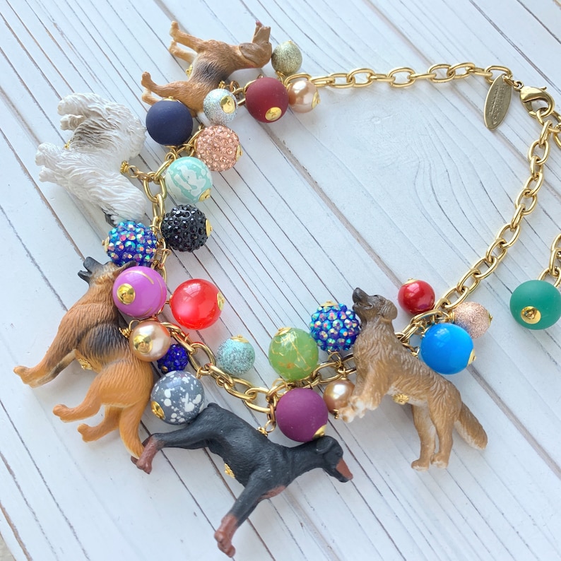 Lenora Dame Must Love Dogs Charm Necklace image 4