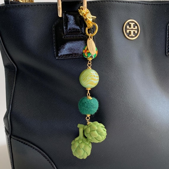 Lenora Dame Artichoke Bag Charm - Etsy