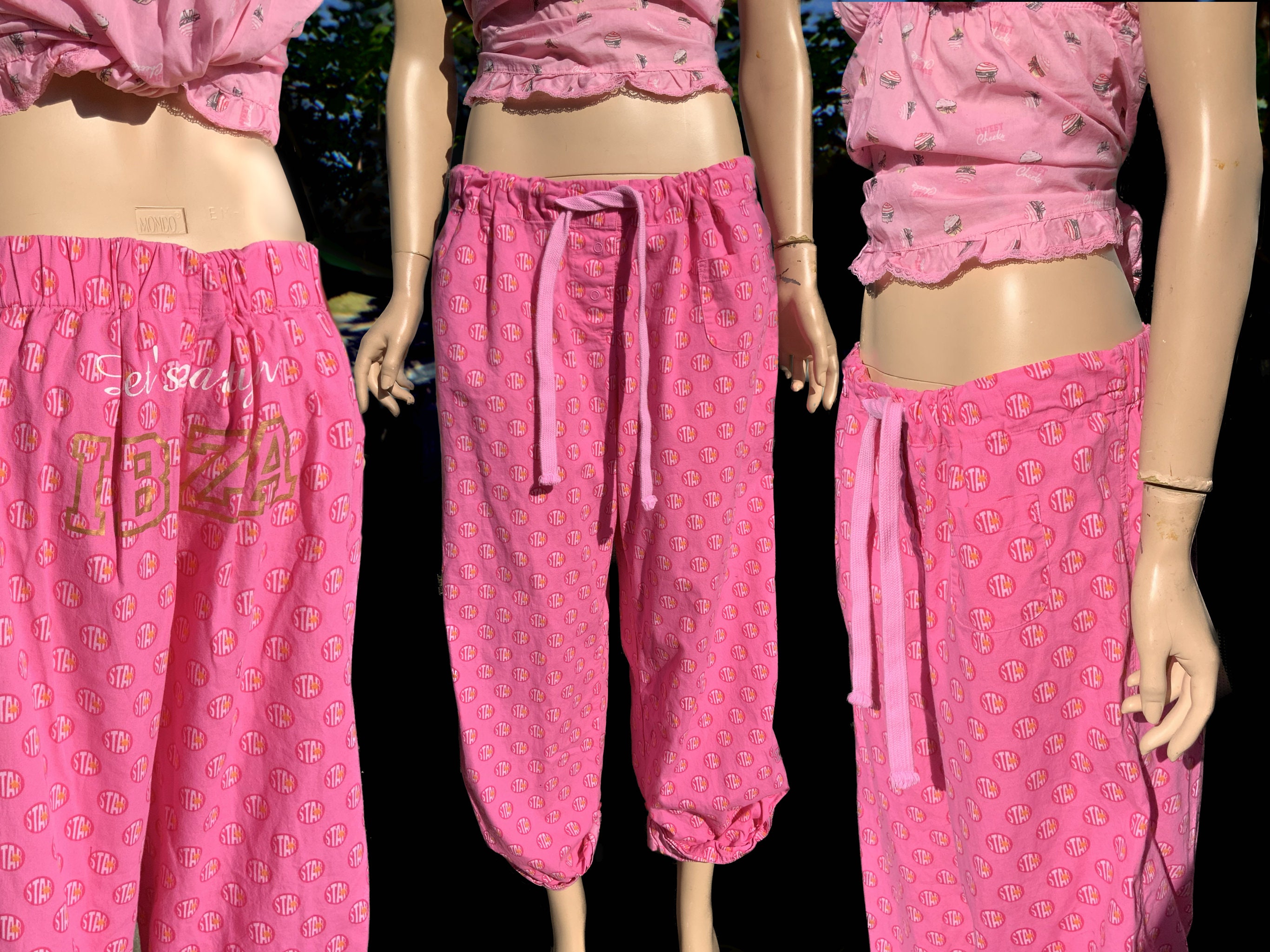 Victoria's Secret Pink 100% Polyester Solid Light Pink Velour Pants Size XS  - 55% off