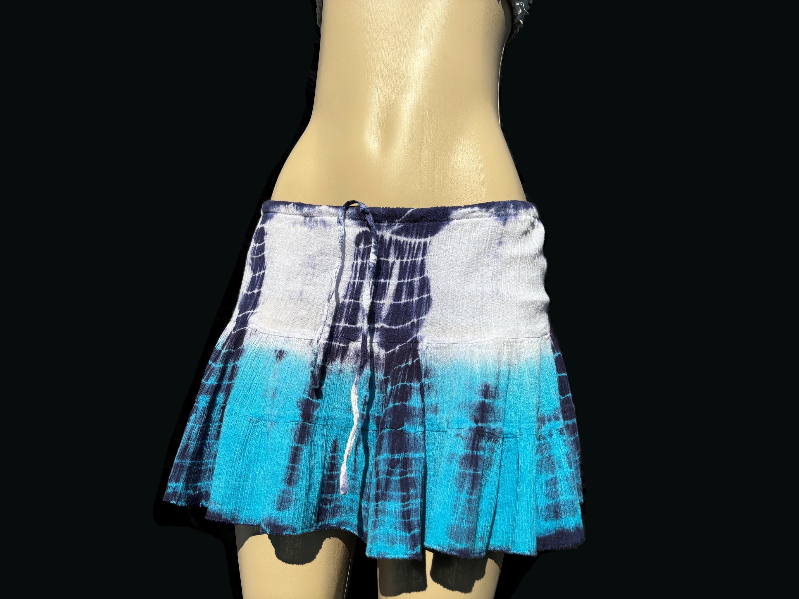 00s archive L.G.B. tie dye mini skirt - techform.us｜その他
