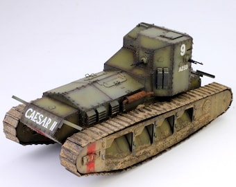 プロビルドモデル Mk.A ホイペット イギリス中戦車 WWI 1:35 (プロの
