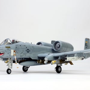 USAF A-10 Thunderbolt II 1:48 ProBull Model (gebaut und lackiert in Profi-Können)