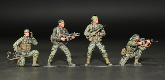 予約受付中 – 1:35 ProPainted 特殊部隊 MACV-SOG - フィギュア 4体