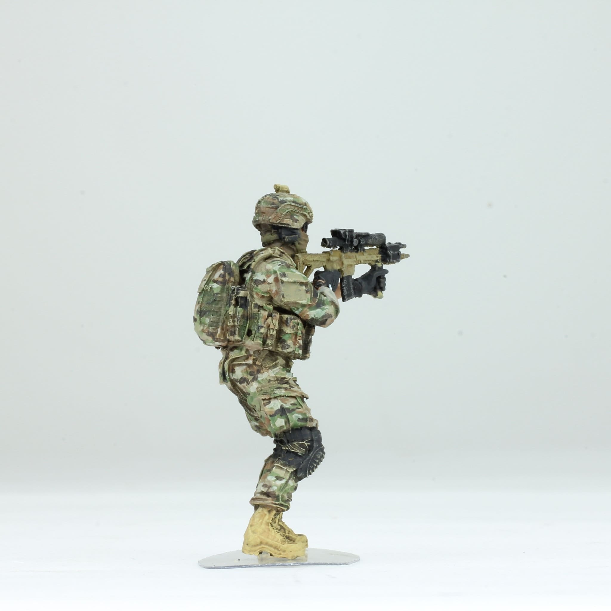 No102/Navyseals カスタムフィギュア Painted US Navy Seal Figure: Multicam Camouflage, 1/35 Scale