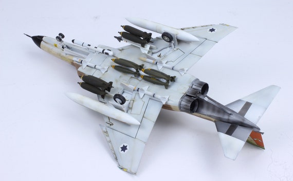 IDF F-4E Phantom, Israeli Air Force 1:72 (built and Painted by