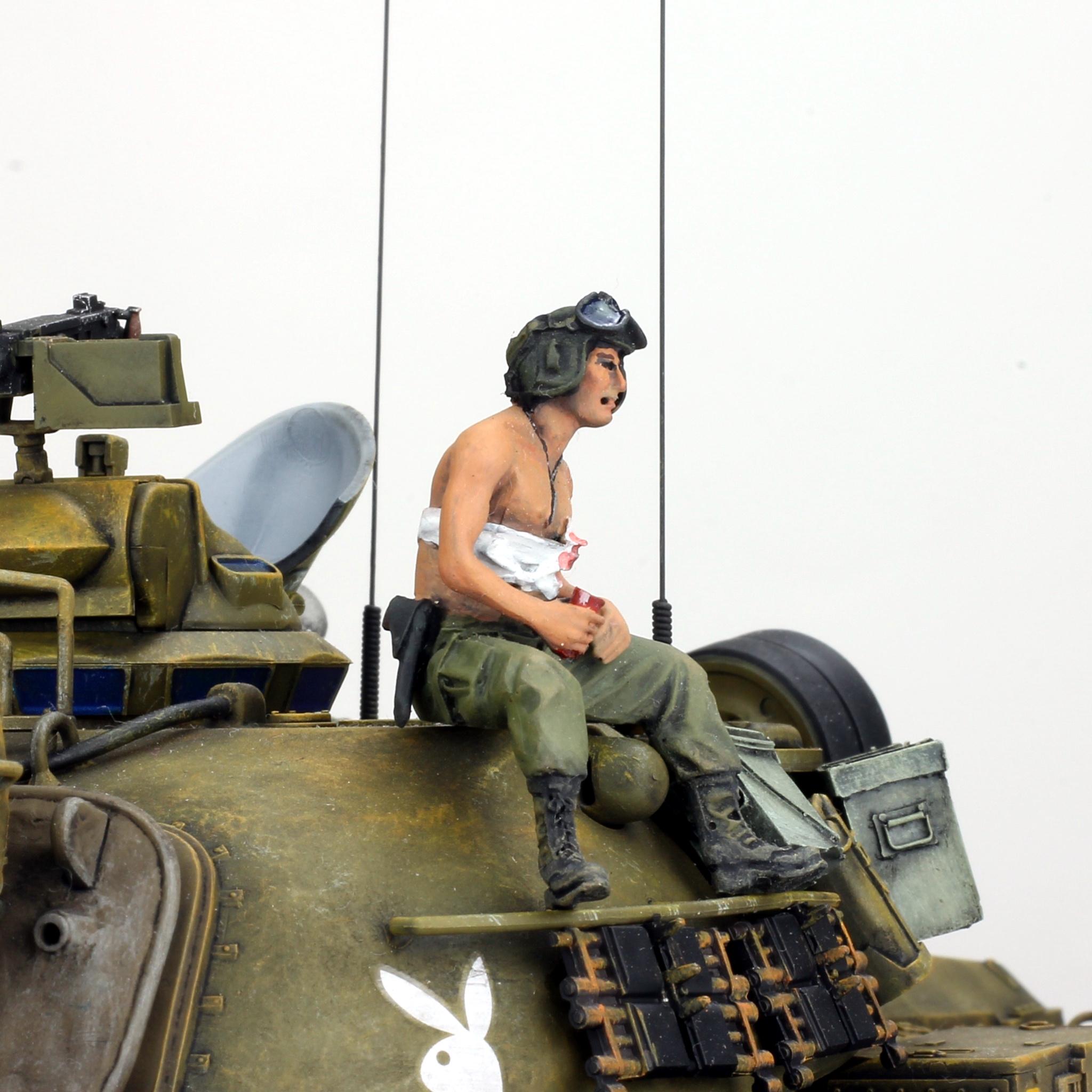 ProPainted 1:35 ベトナム戦争で負傷したアメリカの戦車兵（戦車なし