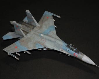 Russian SU-27 MKK Flanker G 1:72 (Built and painted by Professional skills)