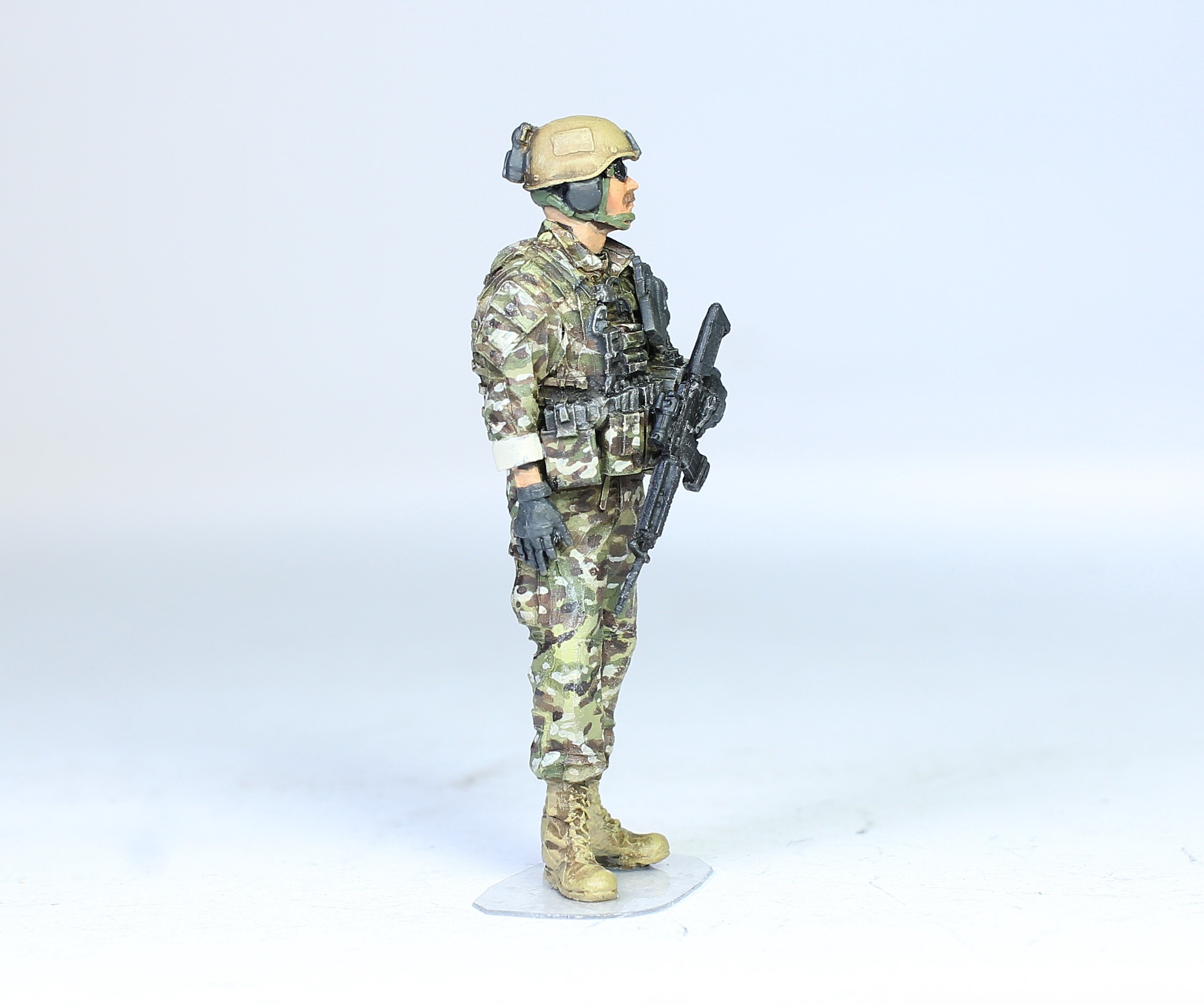 塗装済みアメリカ海軍特殊部隊SEALsフィギュア：1/35スケール