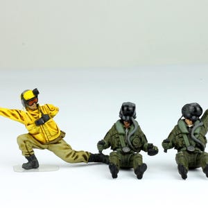 Zestaw ProPainted 02 1:32 Nowocześni siedzący piloci myśliwców i 01 Załoga pokładowa