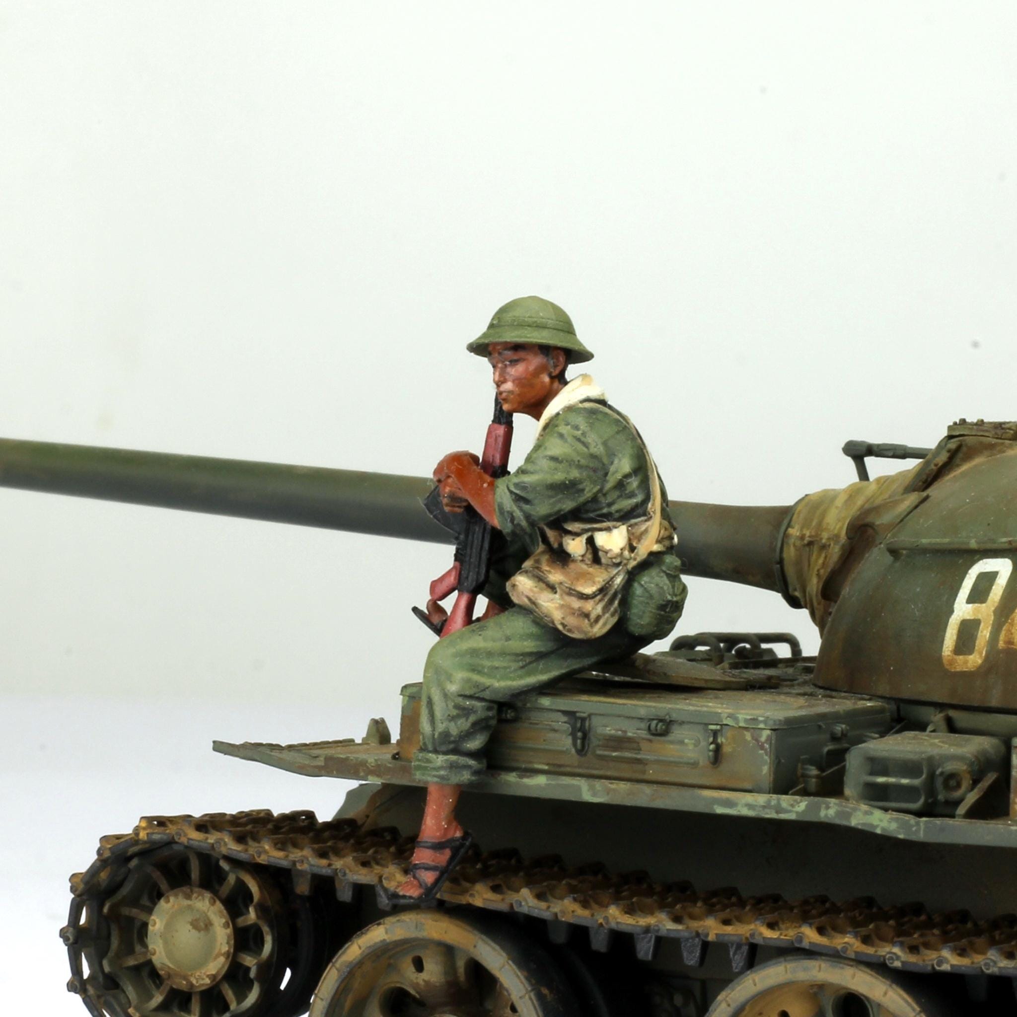 1:35 Propainted NVA Tank Rider, Vietnam War, Set 2 (no Tank) - Etsy