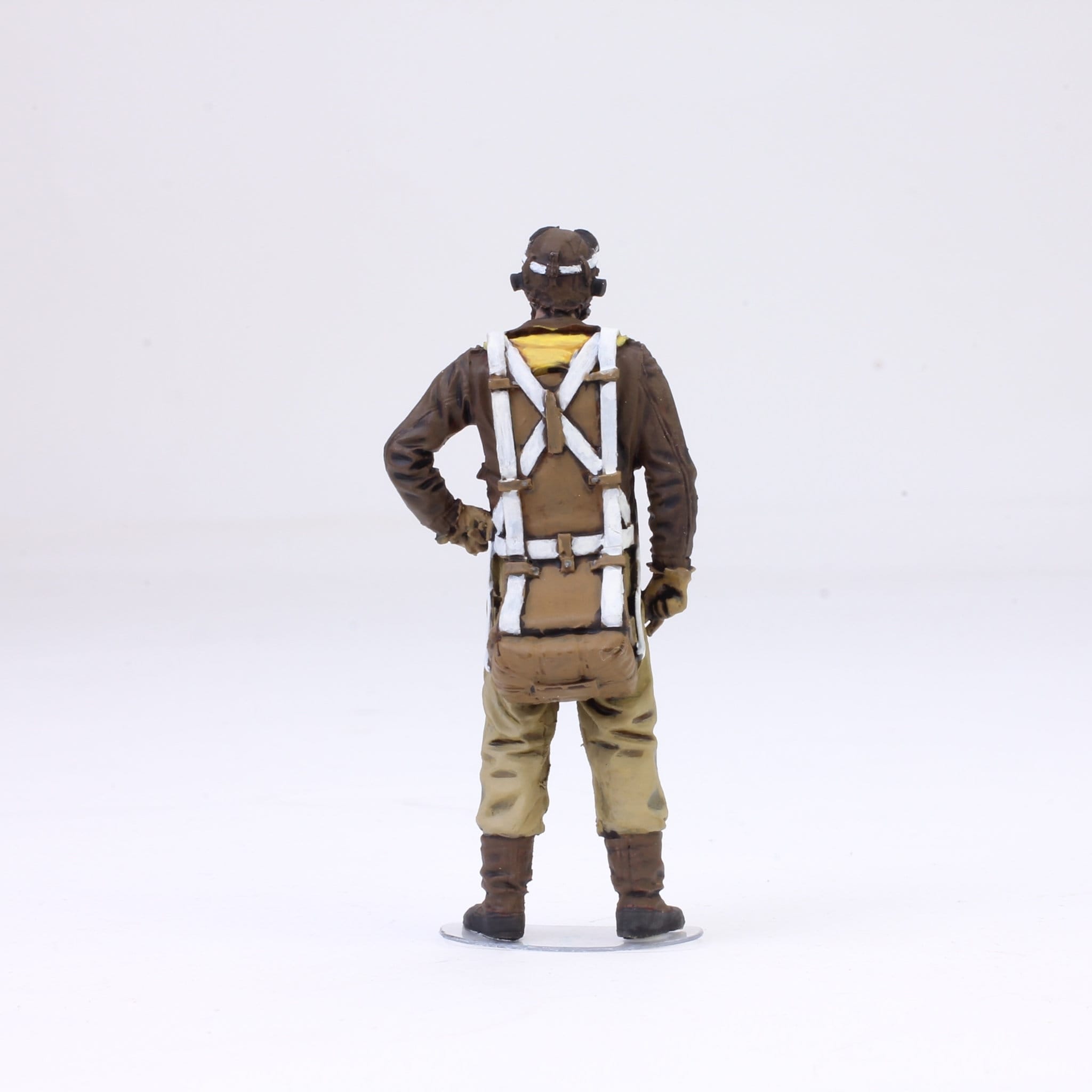 Painted Figure USAAF Pilot WWII 1:32 Scale (built and