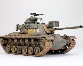 アメリカ陸軍 M48A3 パットン ベトナム戦争 1:35 (プロの技能により