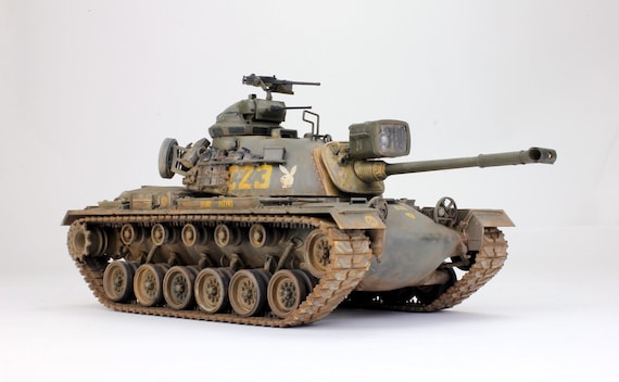 US Army M48A3 Patton Vietnam War 1:35 (built and Painted by