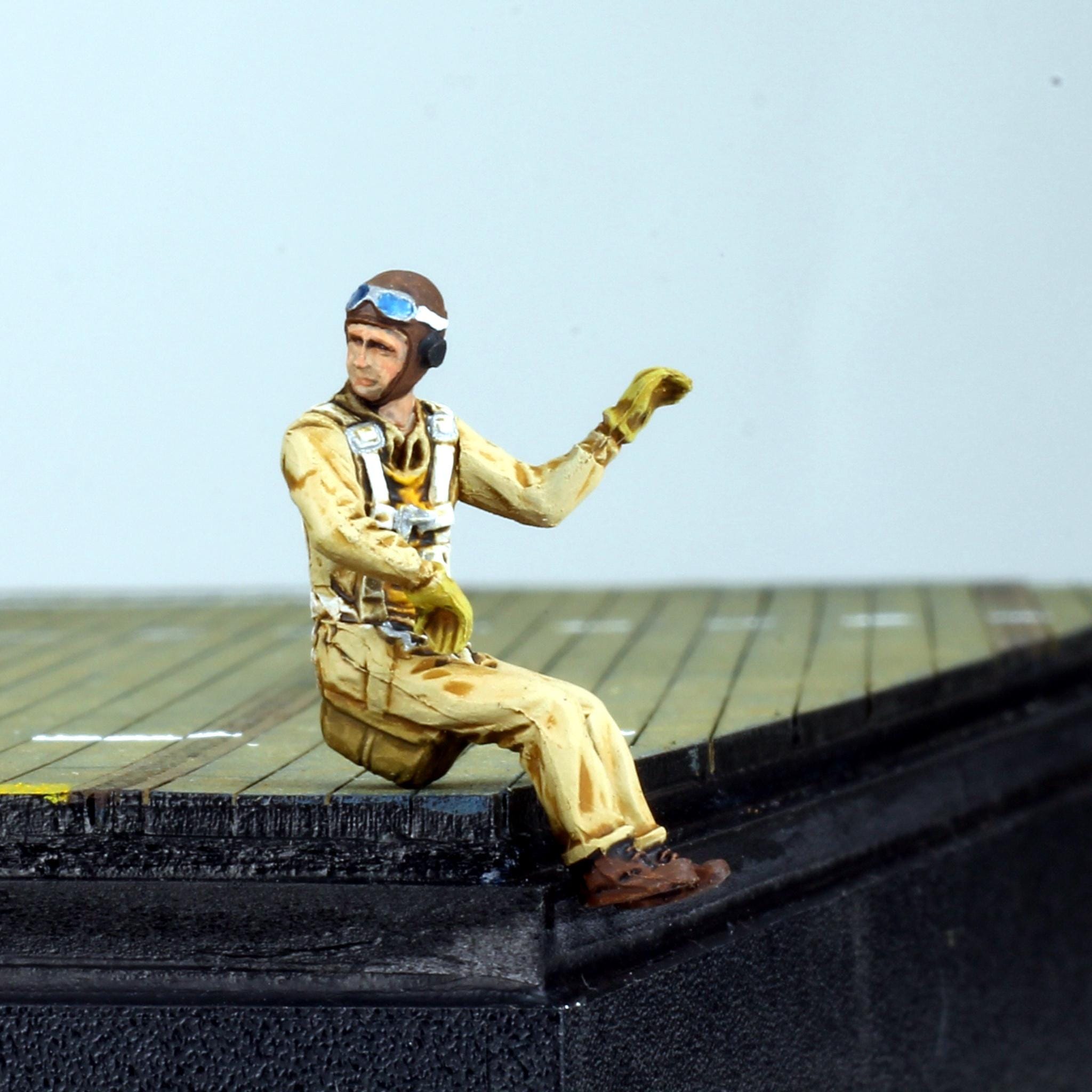 US フィギュア PILOT NAVY 2001年　エリートフォース　US F/A-18E/F -DF72003 Model DEF set Pilot ミリタリー