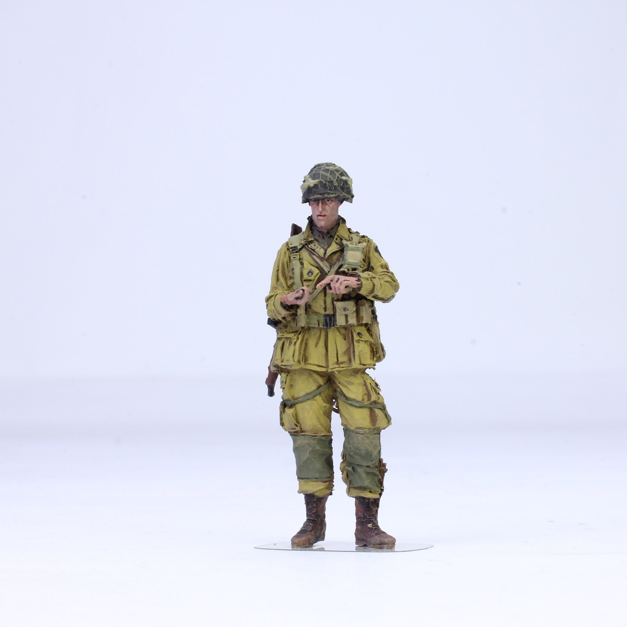 Painted Figures Set 1 US 101st Airborne Division, Normandy 1944