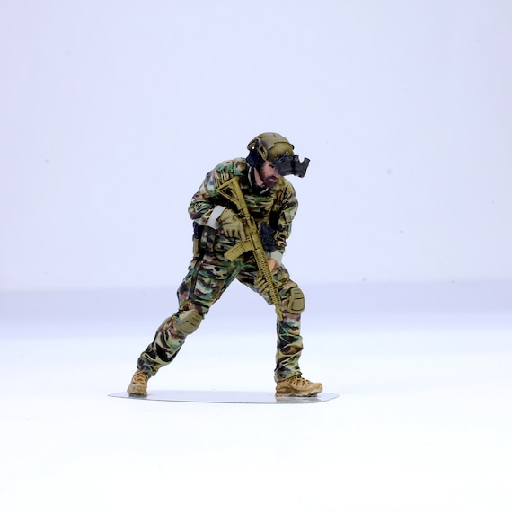 ミリタリー NAVY SEAL SPECIAL Painted Figure US Navy Seal Special Force in Vietnam War 1