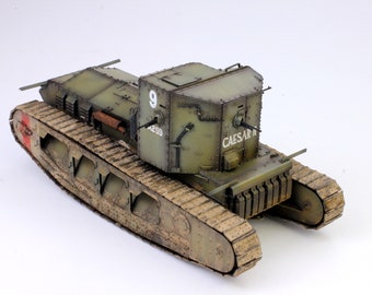 MENG 1/35 イギリス中戦車Mk A ホイペット プラモデル完成品