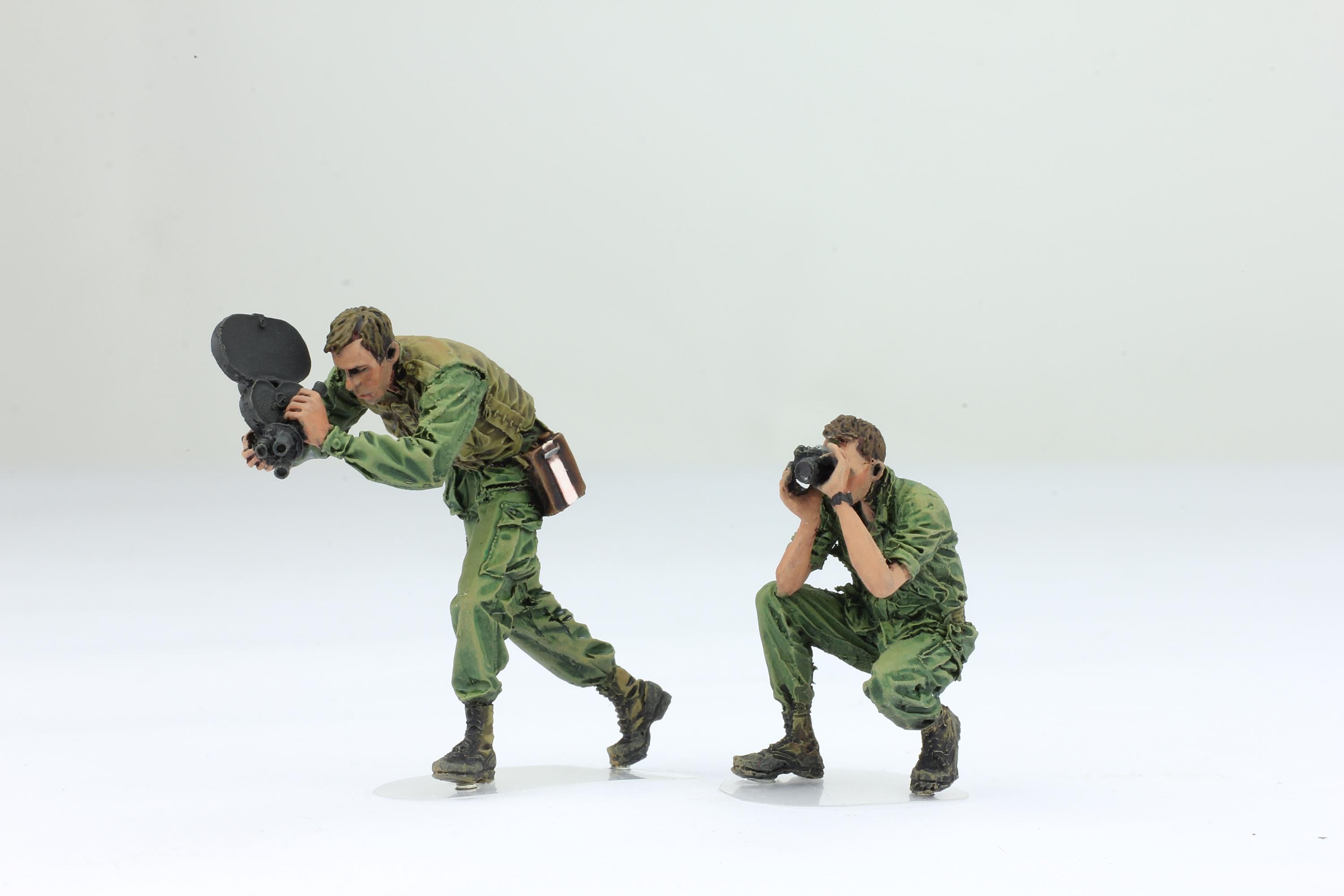 セット02 ProPainted 1:35 アメリカのカメラマン＆戦争写真家