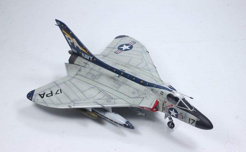 Pro Built Model US Navy F4D-1 Skyray 1:48 (built and Painted by ...