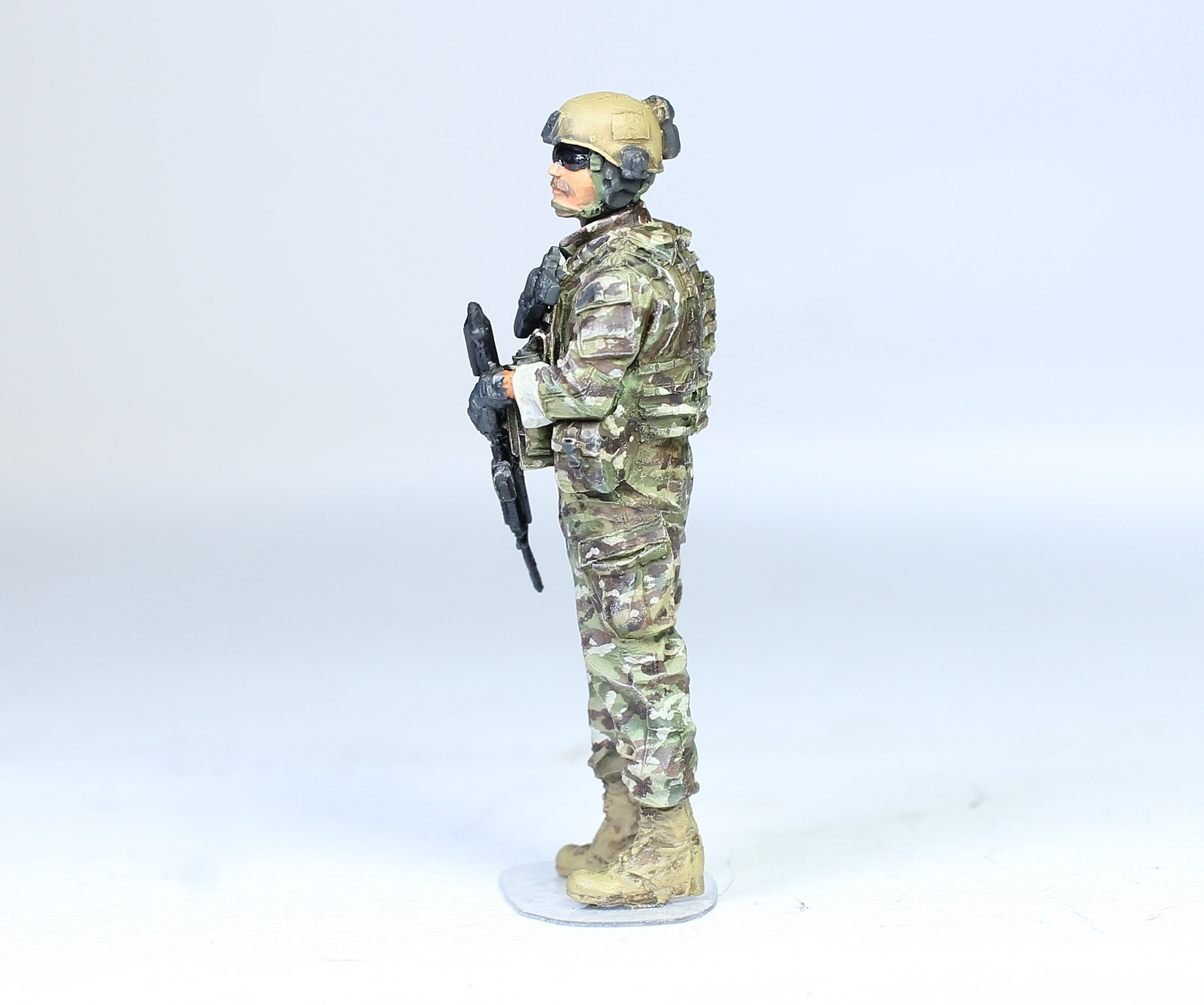 塗装済みアメリカ海軍特殊部隊SEALsフィギュア：1/35スケール