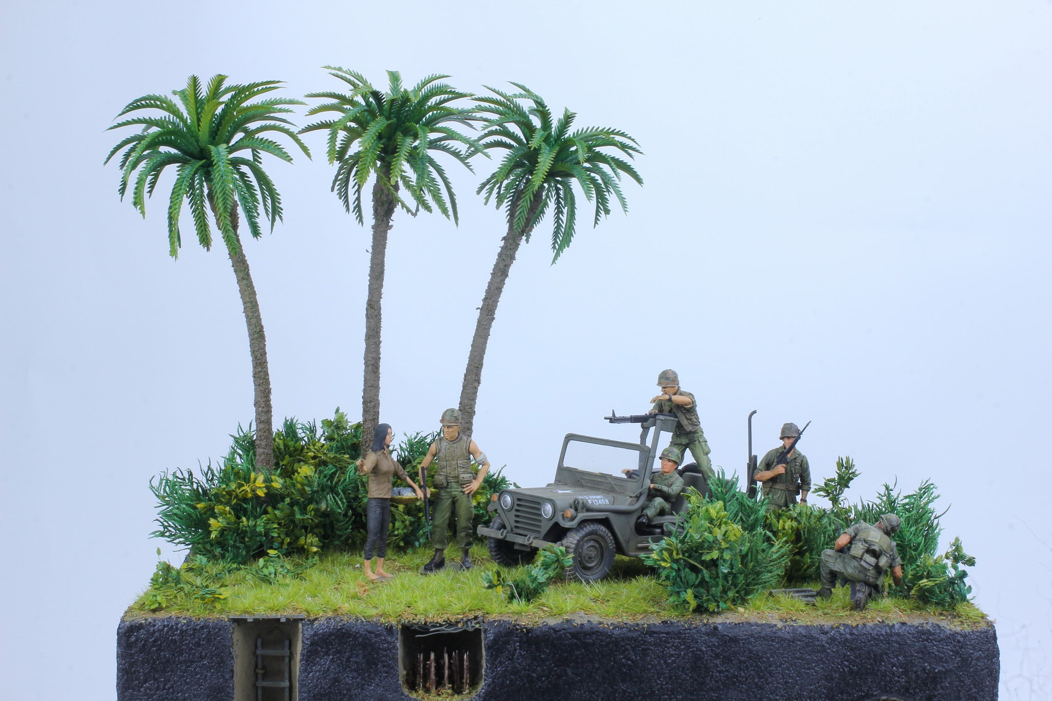 Preorder Built Diorama Seek & Destroy in Cu Chi Tunnels, Vietnam War