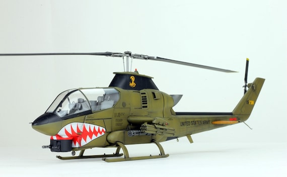 AH-1G コブラモデル：1/35スケール、ベトナム戦争アメリカ陸軍
