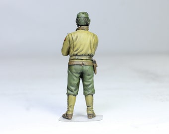 Figurines Soldats Américains WWII 1/35 – Résine – 2 Figurines Non Peintes – Kit à Monter – Goodmoel Hs-7835