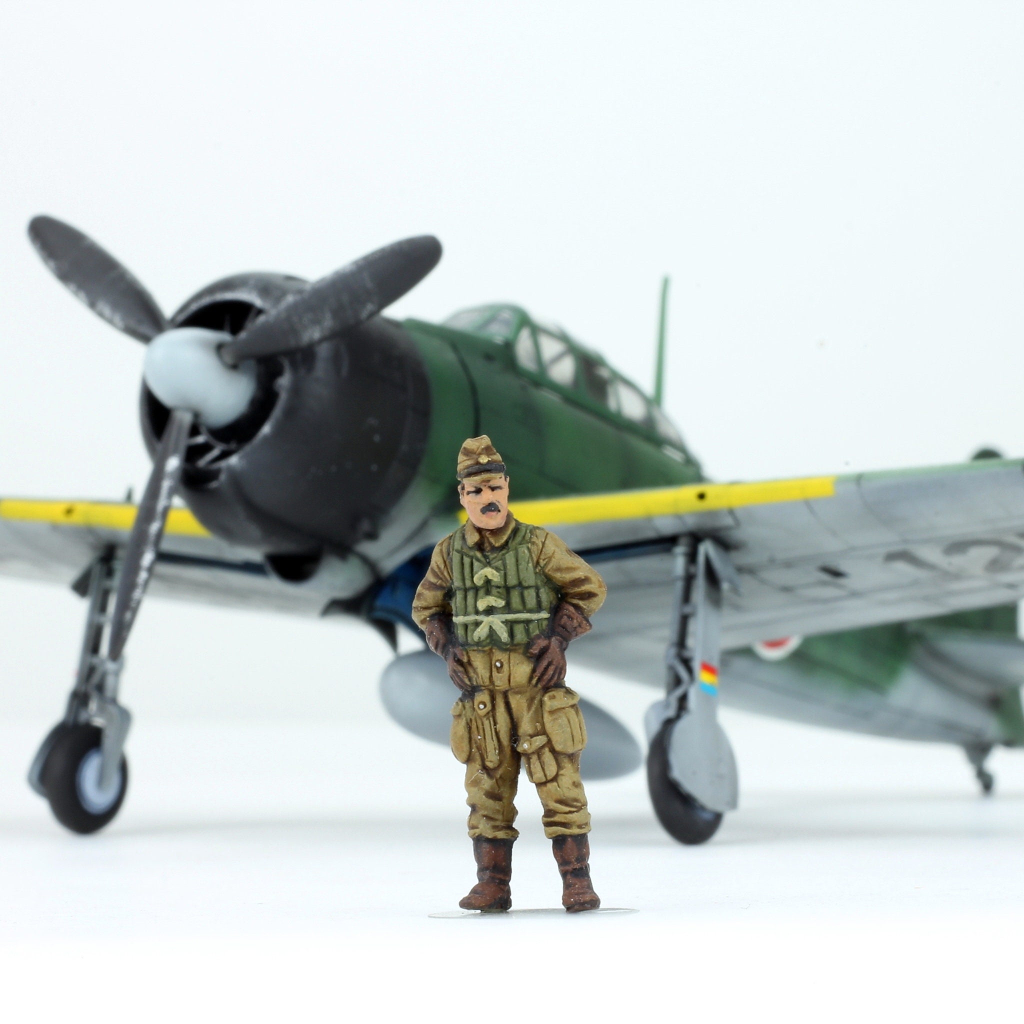 ProPainted 1:48 フィギュア 第二次世界大戦の日本軍パイロット