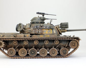 アメリカ陸軍 M48A3 パットン ベトナム戦争 1:35 (プロの技能により