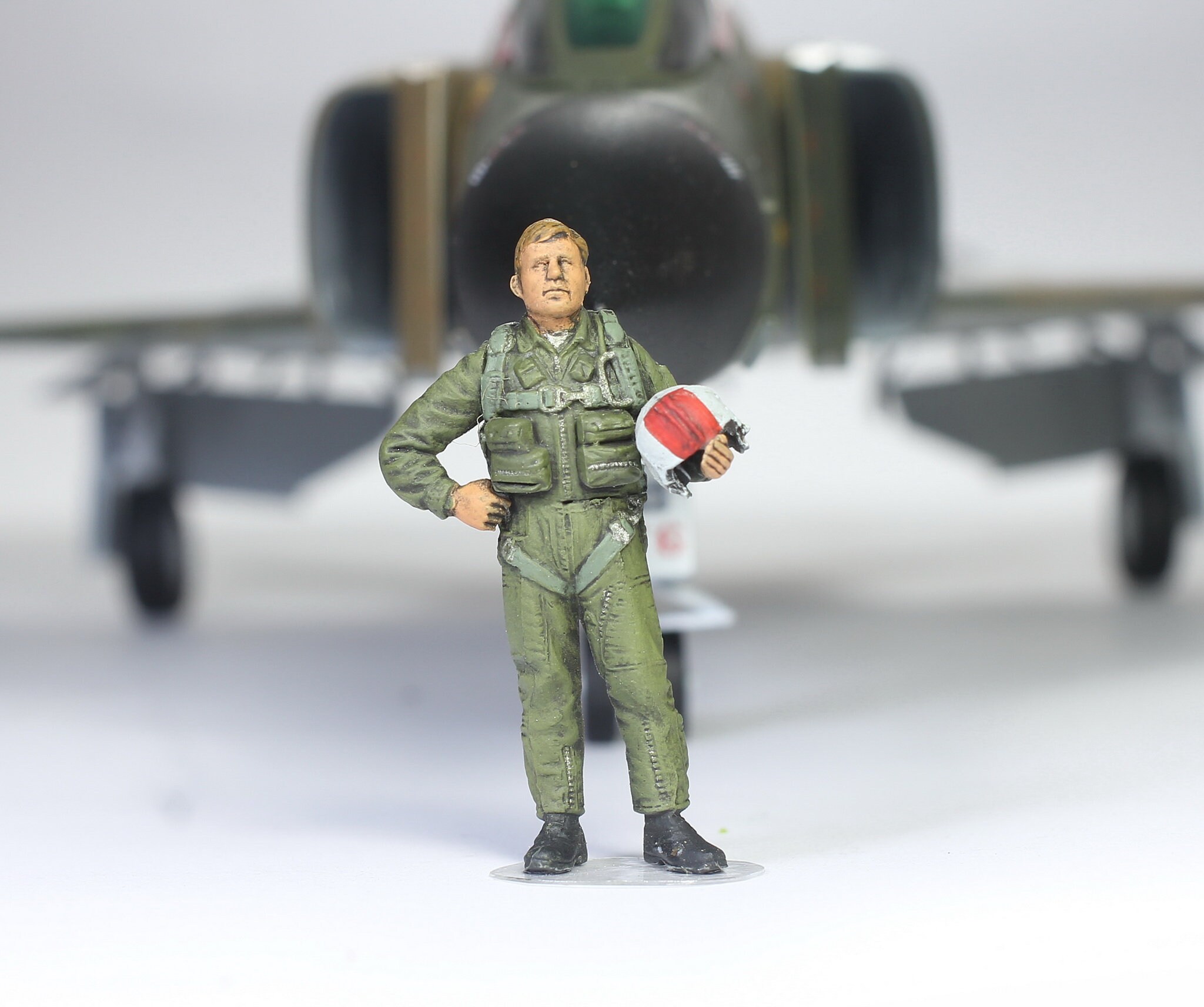 ミリタリーフィギュア　パイロット WW.II 日本軍 戦闘機パイロット フィギュア No.1 (プラモデル