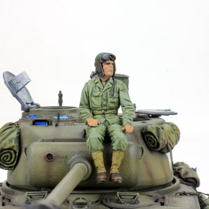 PreOrder ProPainted 1:35 Figure US Tank crew, European Theater WWII (No Tank)