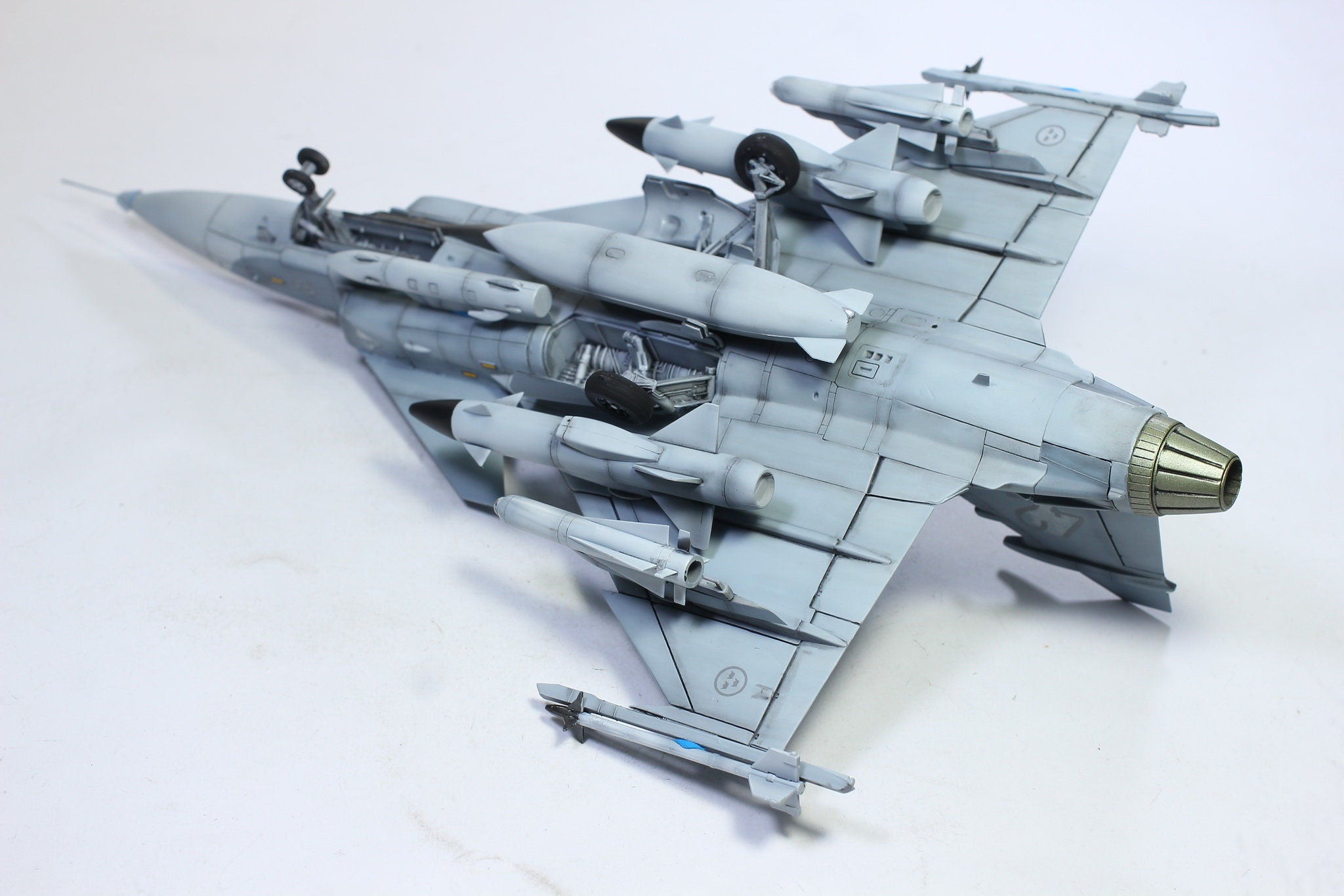 Pro Built Saab JAS 39 A Gripen Model: 1/48 Scale Aircraft - Etsy