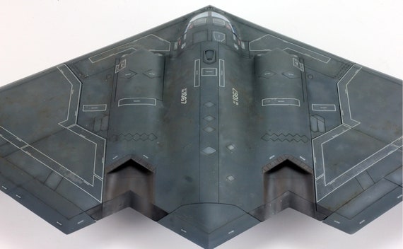 U.S.A.F. B-2A スピリット ステルス爆撃機　1/72 ProBuilt モデル 1:72 USAF B-2A スピリット ステルス爆撃機