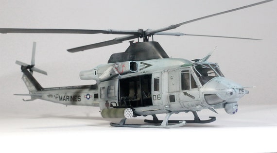 Handmade USMC UH-1Y Venom Model Helicopter 1:48 Scale - Etsy Canada