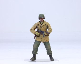 ペイント済みミニチュア - アメリカ空挺部隊第 101 空挺師団 WW2