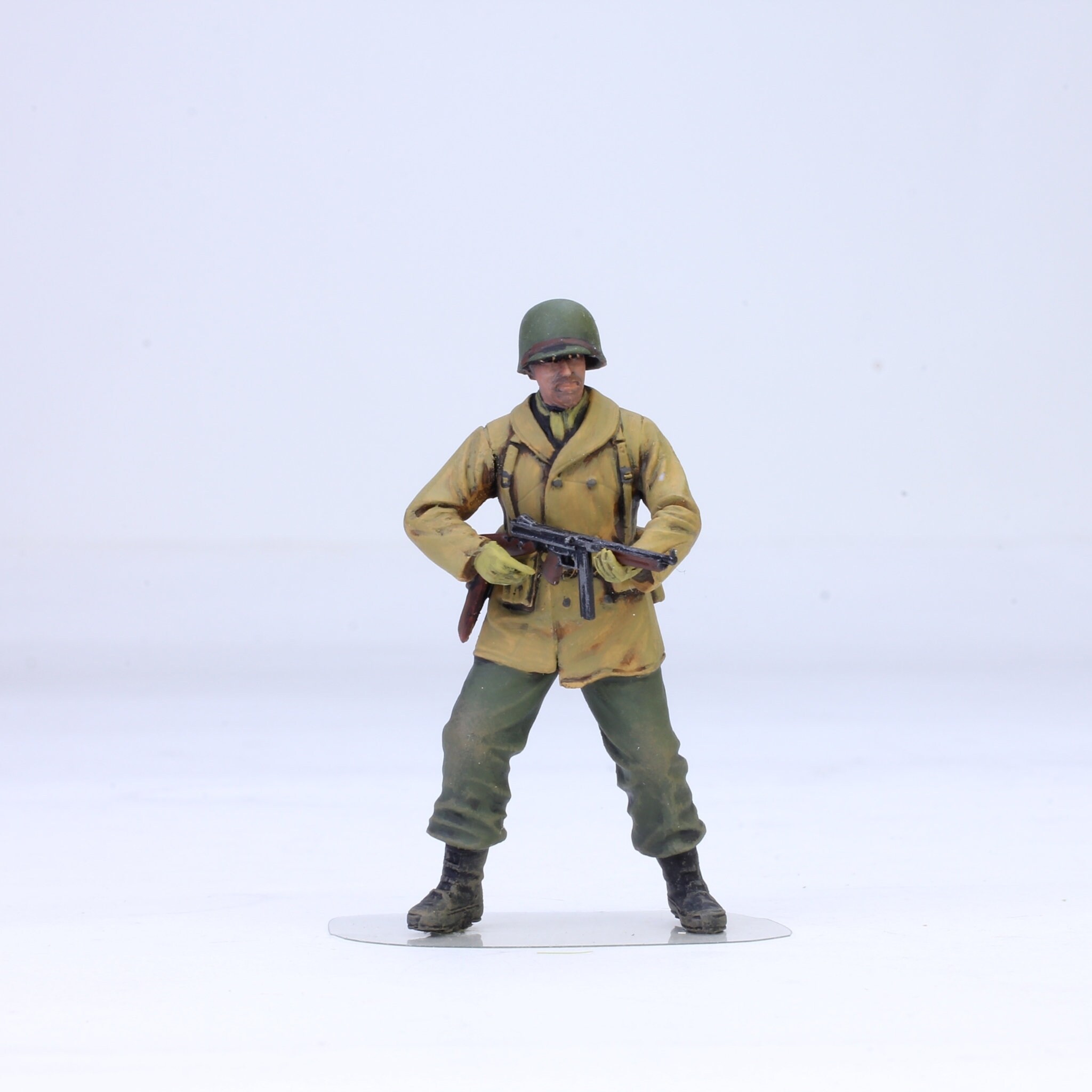 Painted Figure US 101st Airborne Division, Bastogne Battle