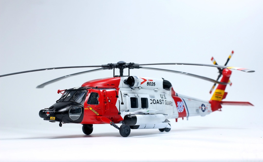 Probuilt 1:48 HH-60J US Coast Guard Model Helicopter - Etsy