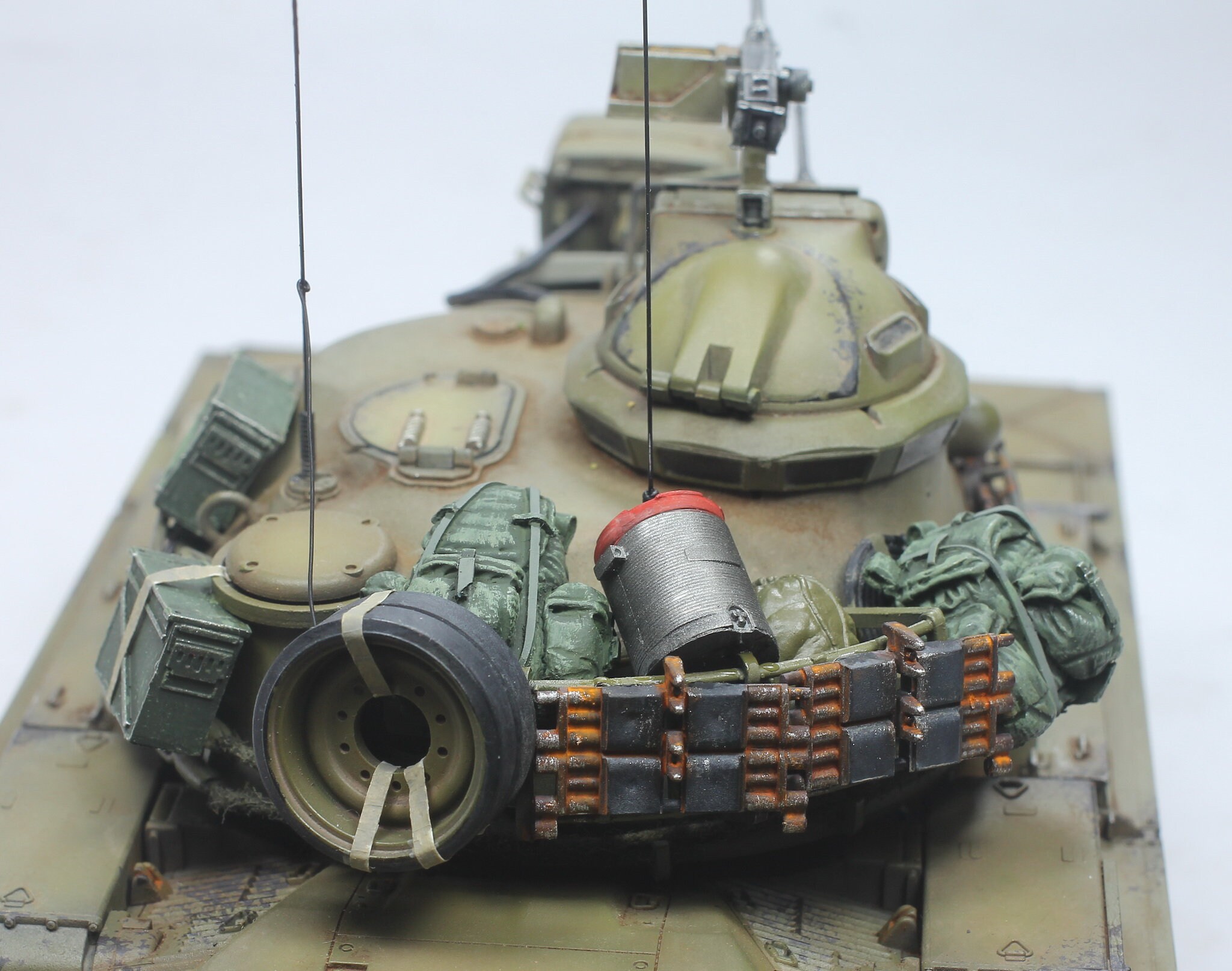 ProBuilt 1:35スケールモデル USMC M48A1パットン / アクセサリー付き