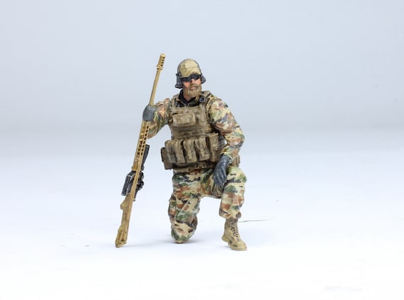 Figurine En Résine Soldat Forces Spéciales 1:35 - Non Peinte - Neuve, Marque Générique