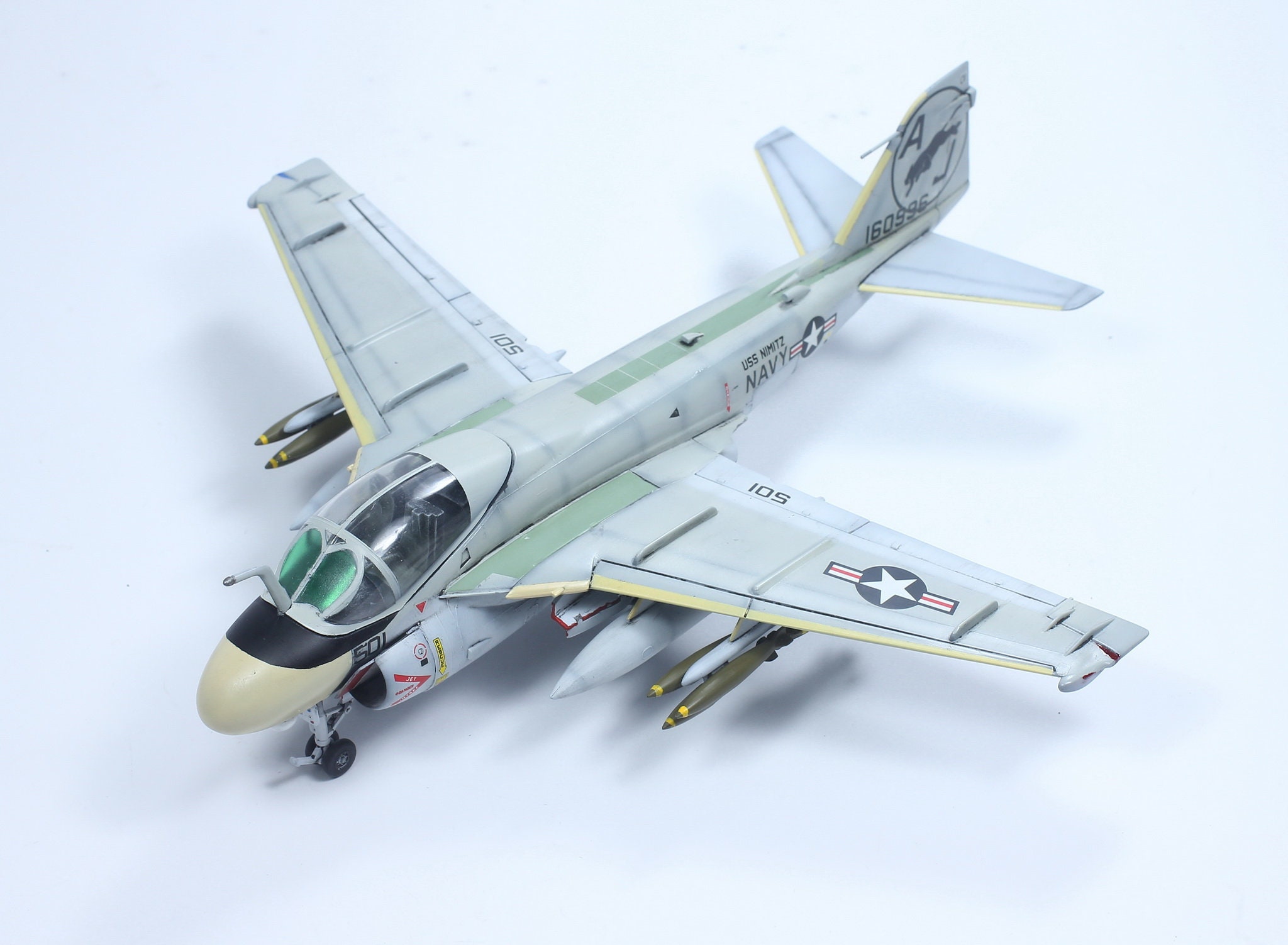 1/72 A-6E イントルーダー VA-35 ブラックパンサーズ A-6E イントルーダー VA-35 ブラックパンサーズ AJ500 (1978