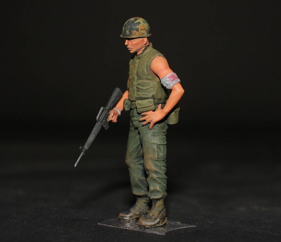 1/6スケール ミリタリーフィギュア USMC Vietnam セット USMC Marines Soldier Vietnam War 1:35 (built and Painted by