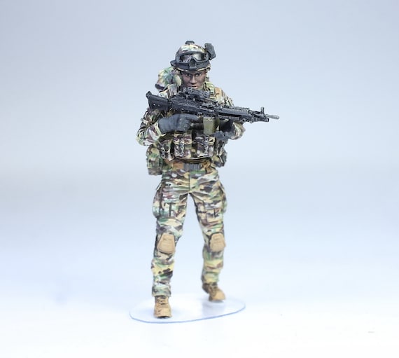 ハンドメイド アメリカ海軍特殊部隊SEALsフィギュア：1/35