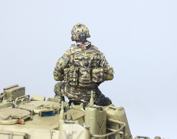 Painted US Special Force Rider Figure: 1/35 Scale Resin Model - Etsy