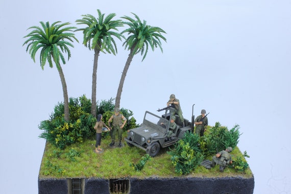 1918 ジオラマ 第一次世界大戦 戦争模型 1/35 ICM 完成品 US軍