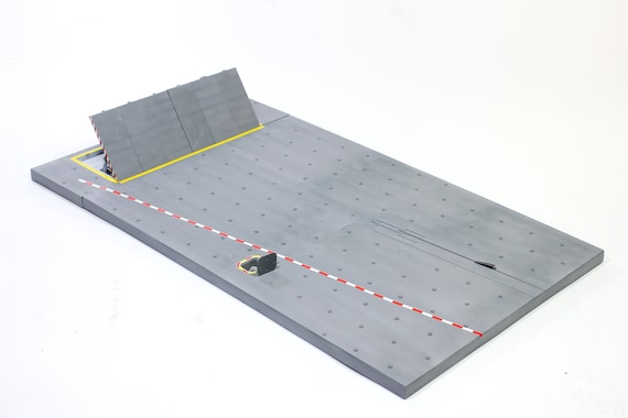 手作り 1:72 アメリカ海軍 空母デッキ ジオラマベース - Etsy 日本