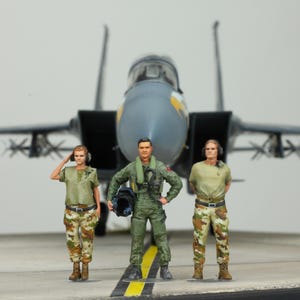 Pre-Order ProPainted 1:48 Modern USAF Pilot & 02 Crews (No Aircraft)